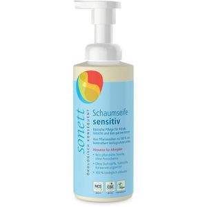 Sonett Seife Sensitiv DE2077, Schaumseife, Pumpspender, 200 ml