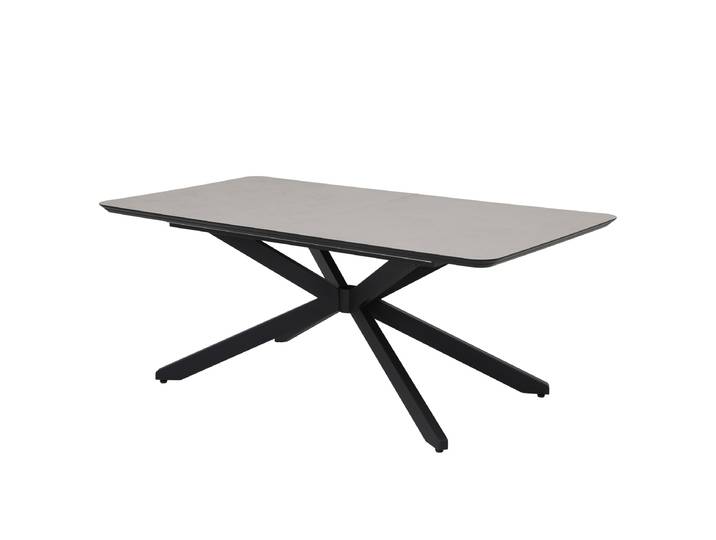 Table extensible Ancona 190 x 75 x 103cm Beige
