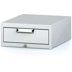 Hängecontainer mit einer Schublade, grau/grau