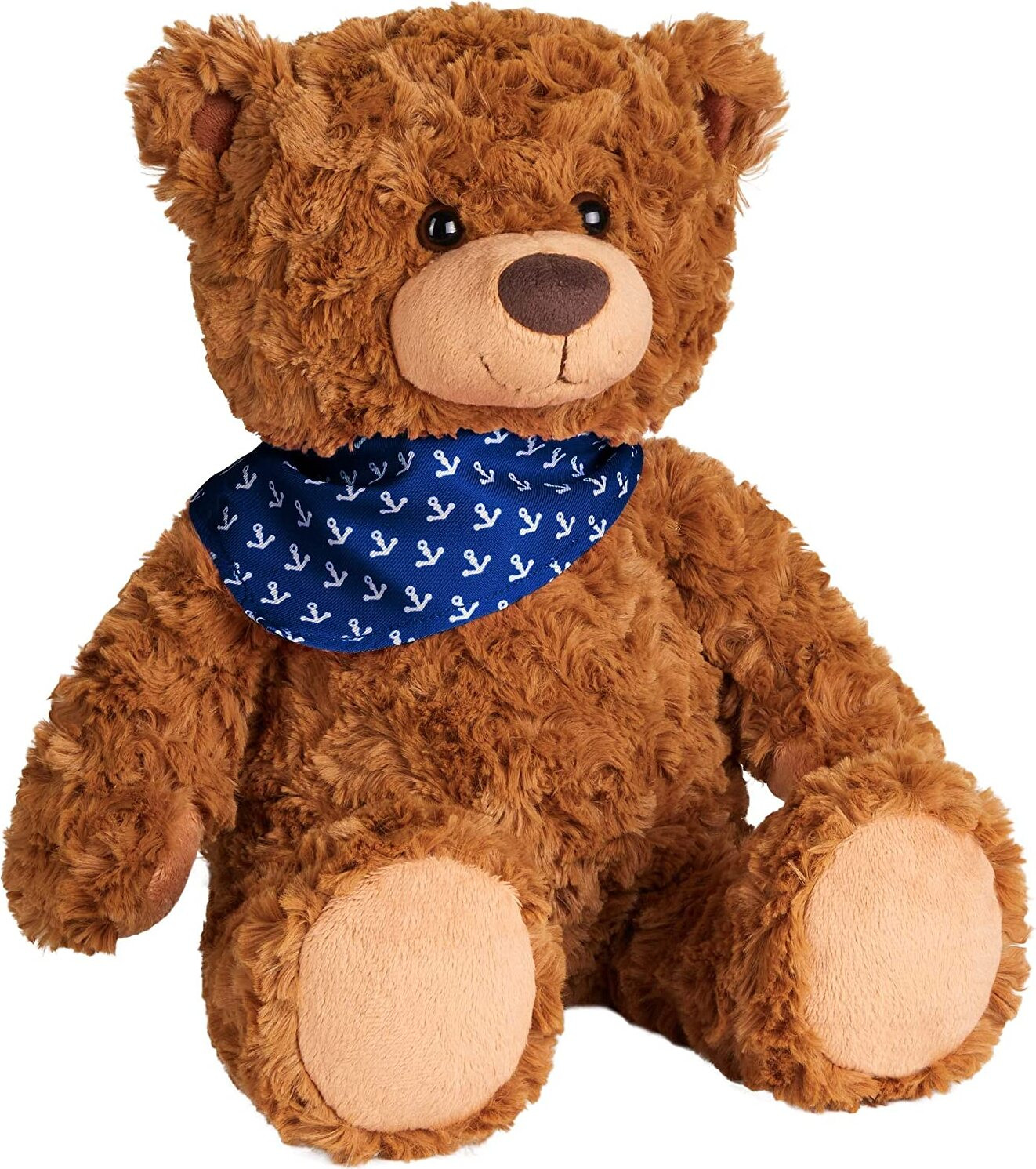 Brubaker Teddybeer met ankerdas, blauw, 42 cm
