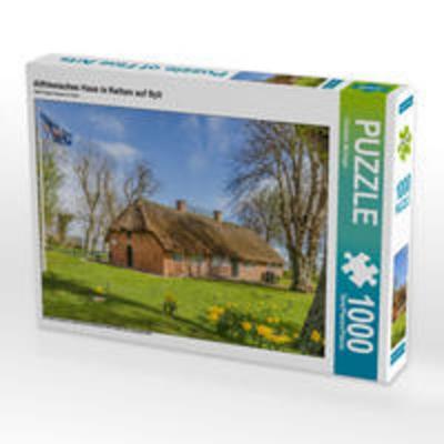 CALVENDO Puzzle Altfriesisches Haus in Keitum auf Sylt | 1000 Teile Lege-Größe 64x48cm Foto-Puzzle für glückliche Stunden