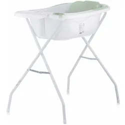Chipolino, Badewanne, Badewanne mit Matte und Ständer Vela 87cm Mint