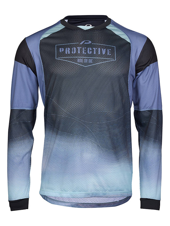 Protective Funktionslongsleeve "Neon Moon" in Blau - XXL