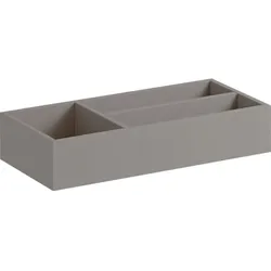 Geberit Xeno2 Schubladeneinsatz T-Teilung 32,3x6,2x15cm, sculturagrau