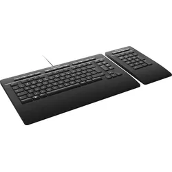 3Dconnexion Keyboard Pro mit Numpad Schwarz - deutsch