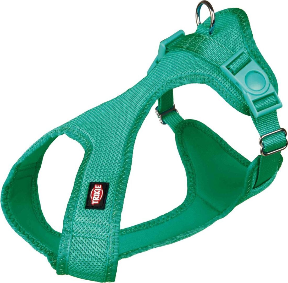 TRIXIE Comfort Soft Touren-Geschirr, S–M: 35–60 cm / 20 mm, ozean