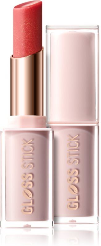 Revolution Pout Lip Gloss Stick moisturising glossy lipstick shade Shimmer Sugar Cookie Pink 3 g