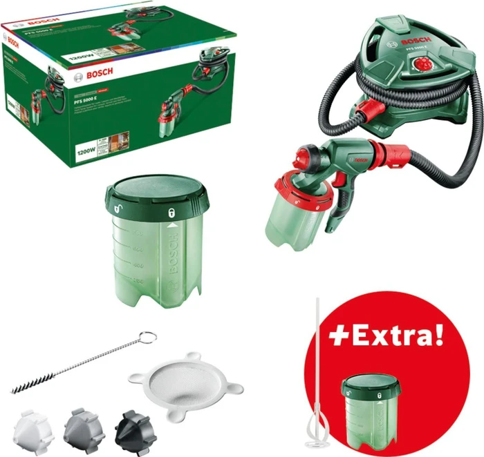 BOSCH Elektrische Spritzpistole PFS 5000 E 0.603.207.202