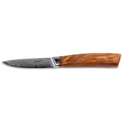 Pasoli-Damast-Gemüsemesser, Klinge 9 cm