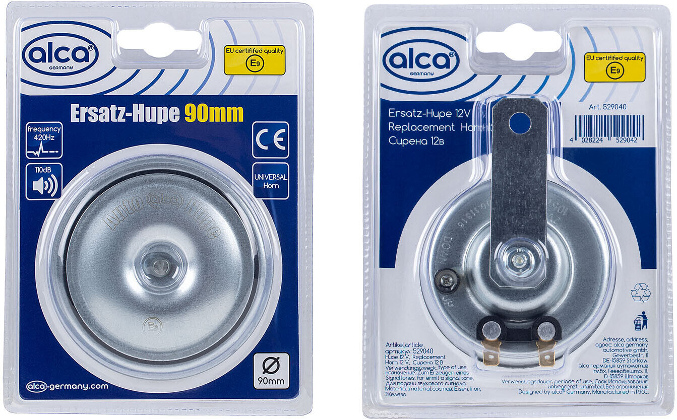 Alca Horn Kfz - Hupe 12v/50w 529040