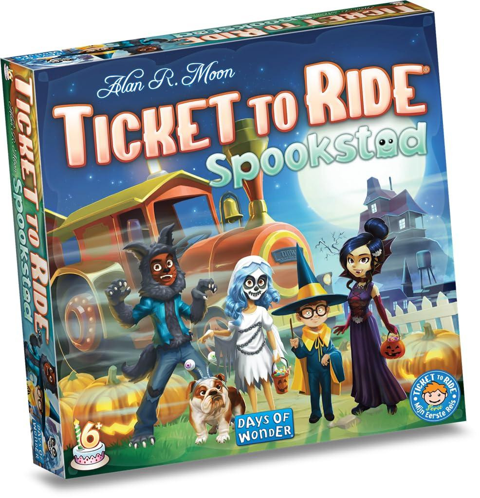 Ticket to Ride Geisterstad Bordspel Asmodee