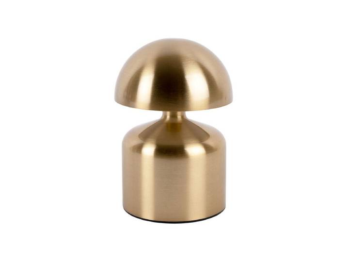 Tischlampe Budapest - Designlampe aus Eisen mit LED - Hochglanz-Gold - Luxusbetten24