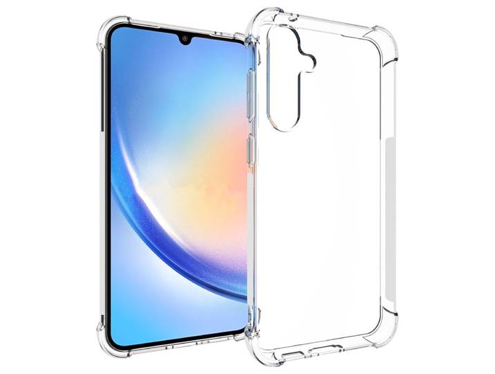 Accezz Clear Backcover Samsung Galaxy S23 FE Telefoonhoesje Transparant