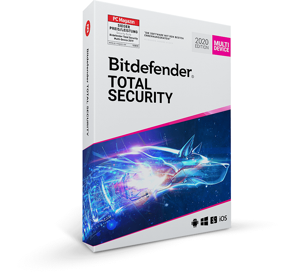 Bitdefender Total Security 1 Gerät 2 Jahre 20-04739