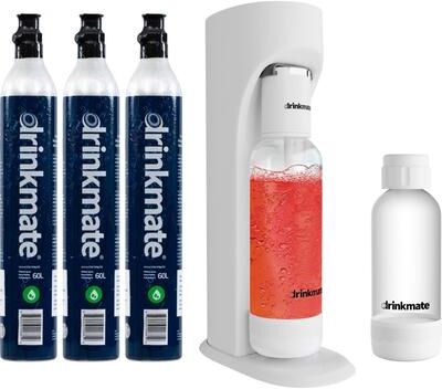 Drinkmate Ultimate Bundle, Carbonates ANY drink