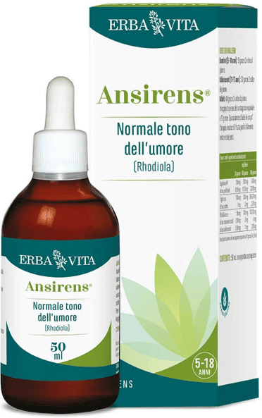 Erba Vita Ansirens Gocce Integratore Per il Normale Tono dell'Umore 50 ml