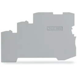 WAGO Abschluss/-Zwischenplatte für 3 Leiter Kl.,gr 2000-5391