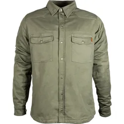 John Doe Motoshirt, Hemd/Textiljacke - Dunkelgrün - L