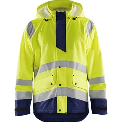 Warnschutz Regenjacke Level 1 "4323" - L - gelb/marine