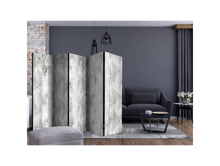 Paravent Sense of Style Polaire Gris 225 x 172 x 3cm