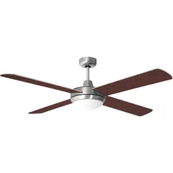 Deckenventilator mit Fernbedienung LED Deckenlampe dimmbar Wohnzimmerlampe, App-Steuerung RGB Farbwechsel, 3 Stufen, Vor-Rücklauf, wendbare Flügel, 2x 8,5W 806lm 2700-6500K, D 132 cm