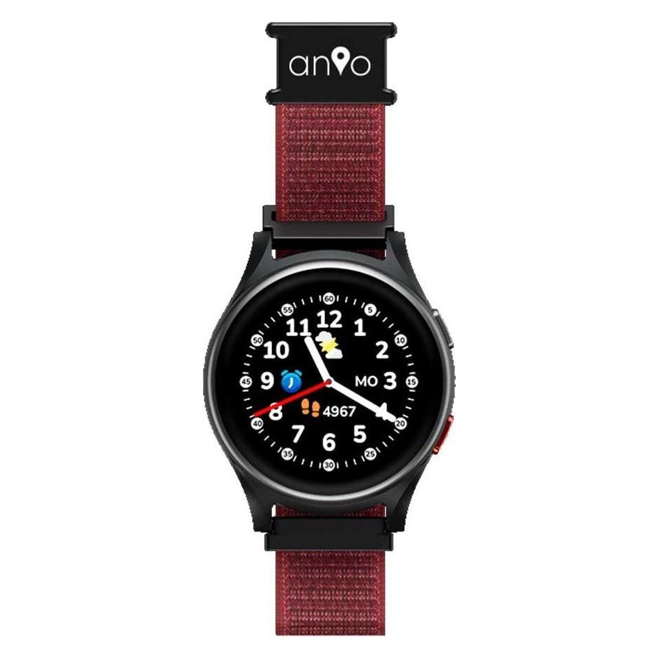 Lupus-Electronics ANIO Armband, red (Nylon) (ani-str-tex-20-002)
