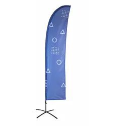 Beachflag Budget Windform Large Eco-Print