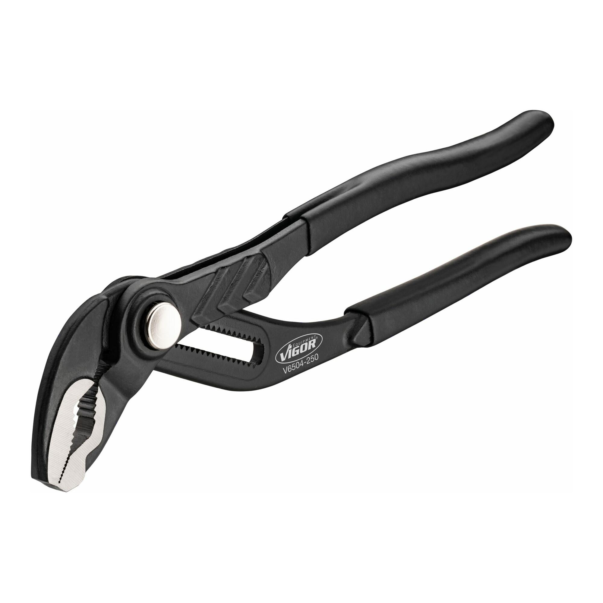VIGOR Universalzange, mit Druckknopf, V6504-250, 250 mm)