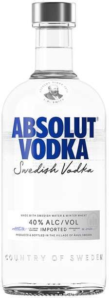 Vodka Absolut 70 cl. - The Absolut Company AB - 40,00% - Origen: Suecia