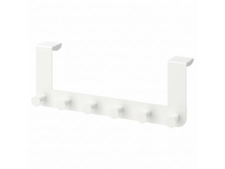 IKEA ENUDDEN Patère pour Porte Acier Inoxydable Blanc 37 x 6 x 5 cm