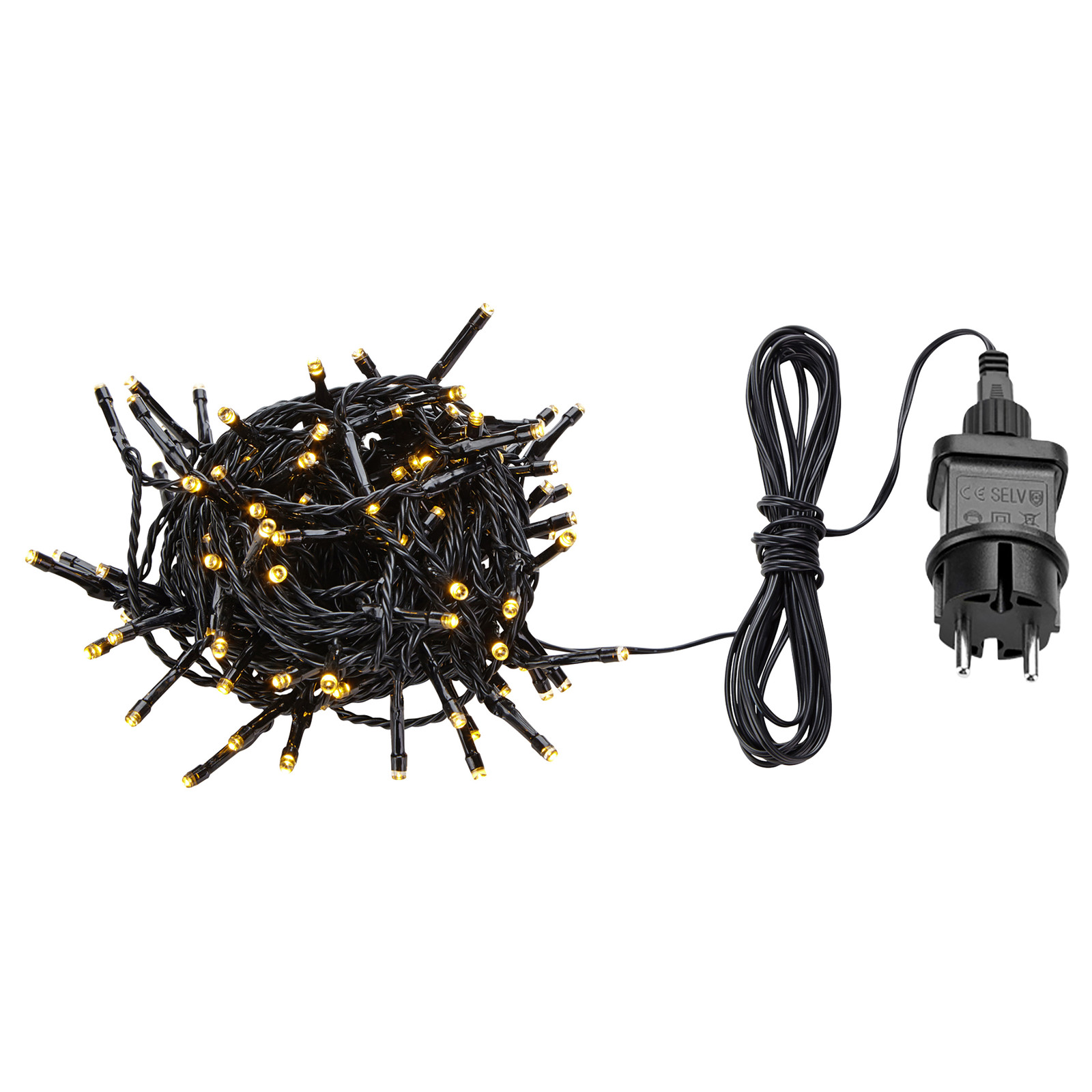 home24 Lichtsnoer Mono 80L zwart