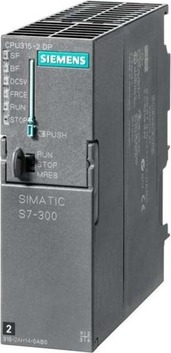 Siemens SIMATIC S7-300 CPU 315-2DP Centrale Module met MPI-interface 6ES73152AH140AB0