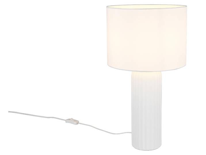 Trio - Tischlampe BLAIR - Weiß - 28x28x51 cm