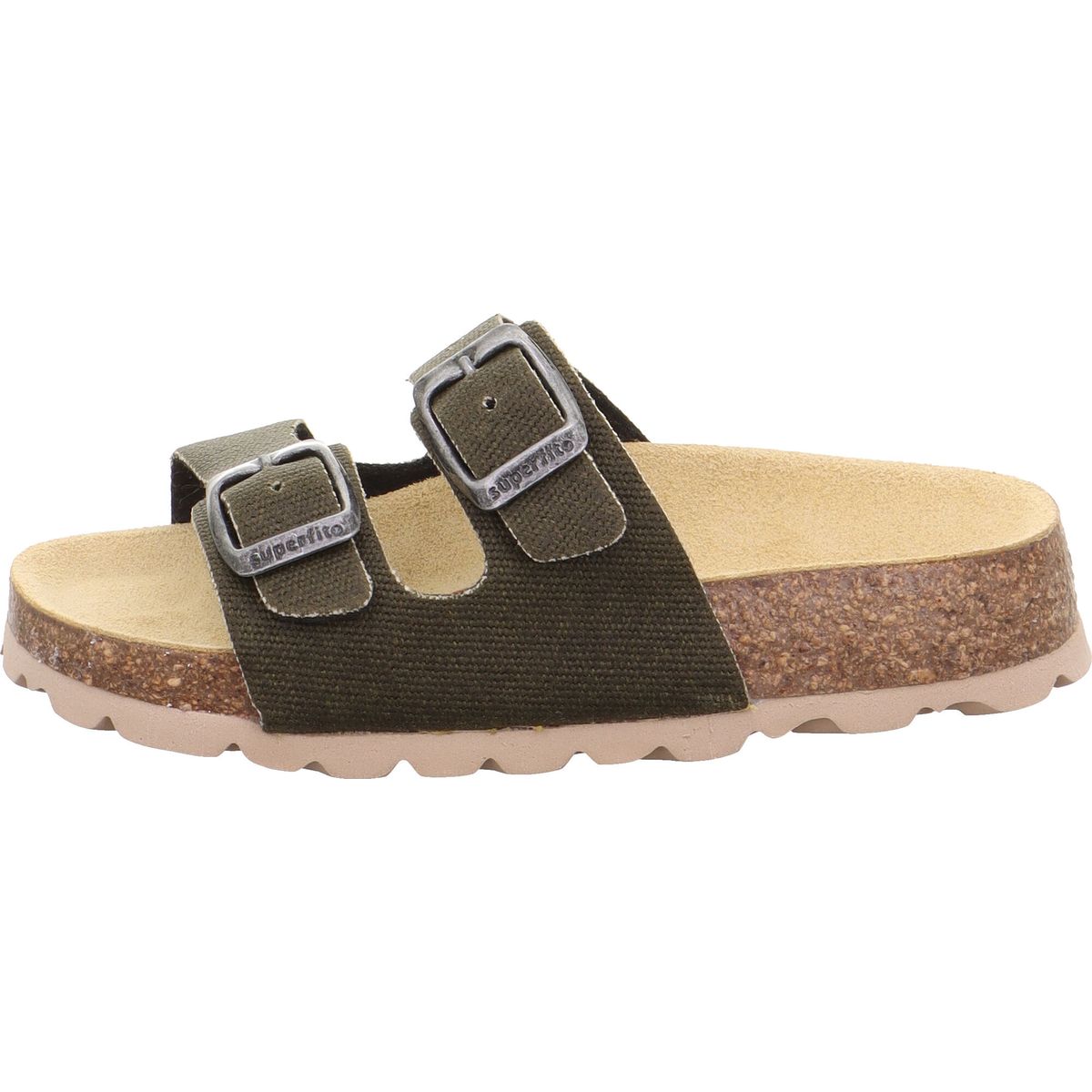 Superfit Fussbettpantoffel grün (7090) 24 1-800111-7090-24