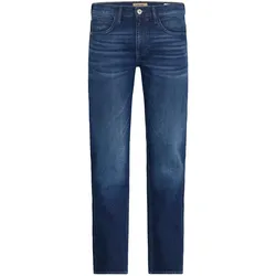 Regular-fit-Jeans BLEND "Regular-fit-Jeans BHRock", Herren, Gr. 36/36, Länge 36, blau (denim dunkelblau), Obermaterial: 99% Baumwolle CO. 1% Elasthan EL., Jeans