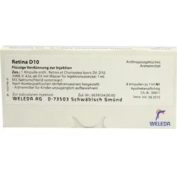 RETINA ET Chorioidea D 10 Ampullen 8 ml