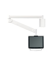 Neomounts Wandhalterung für medizinischer Monitor einstellbarer Arm medizinisch Bildschirmgröße: 25.4-81 cm 10"-32" Grau (FPMA-HAW100HC)