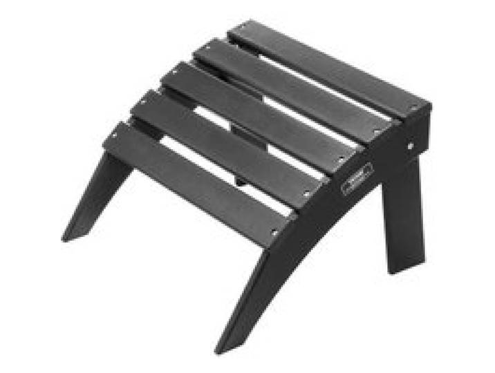 VEVOR Fußstütze für Adirondack-Stühle, 475x500x330 mm, klappbarer Adirondack-Ottomane aus HDPE-Kunststoff, Gartenstuhl weit verbreitet für Außenbereich, Veranda, Pool, Rasen, Hinterhof, schwarz