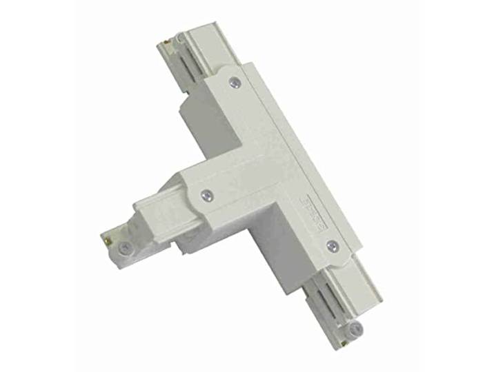 GlobalTrac 3-Phasenstromschiene T-Kupplung Schutzleiter oben/links XTS40 weiß
