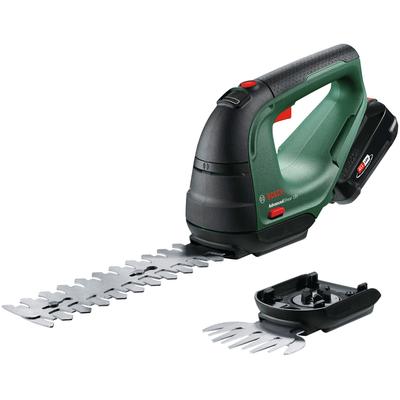 Akku-Gras- und Strauchscherenset BOSCH HOME & GARDEN "AdvancedShear 18V-10", grün, Gartenscheren-Maschinen, 10/20 cm, mit Akku und Ladegerät