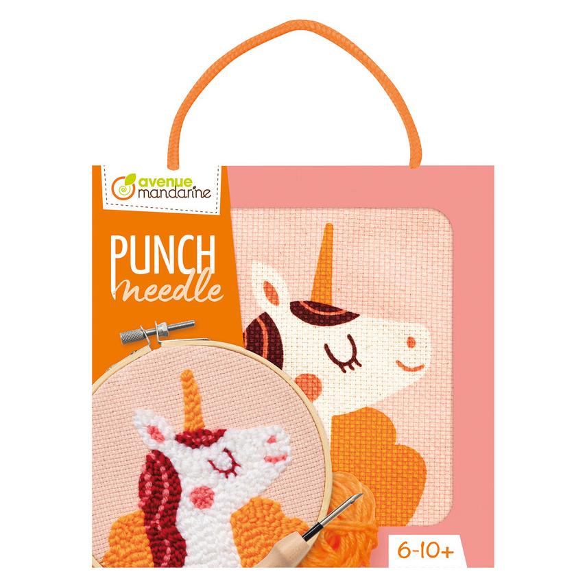 My Mandarine Punch Needle, Einhorn (KC150C)