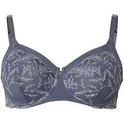 Tchibo - Bügel-BH mit Stickerei - Damen - Gr. 95E - blau