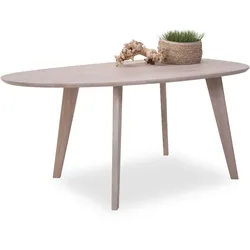Esstisch SANSIBAR STAVANGER (H 76 cm) - weiß - H 76 cm