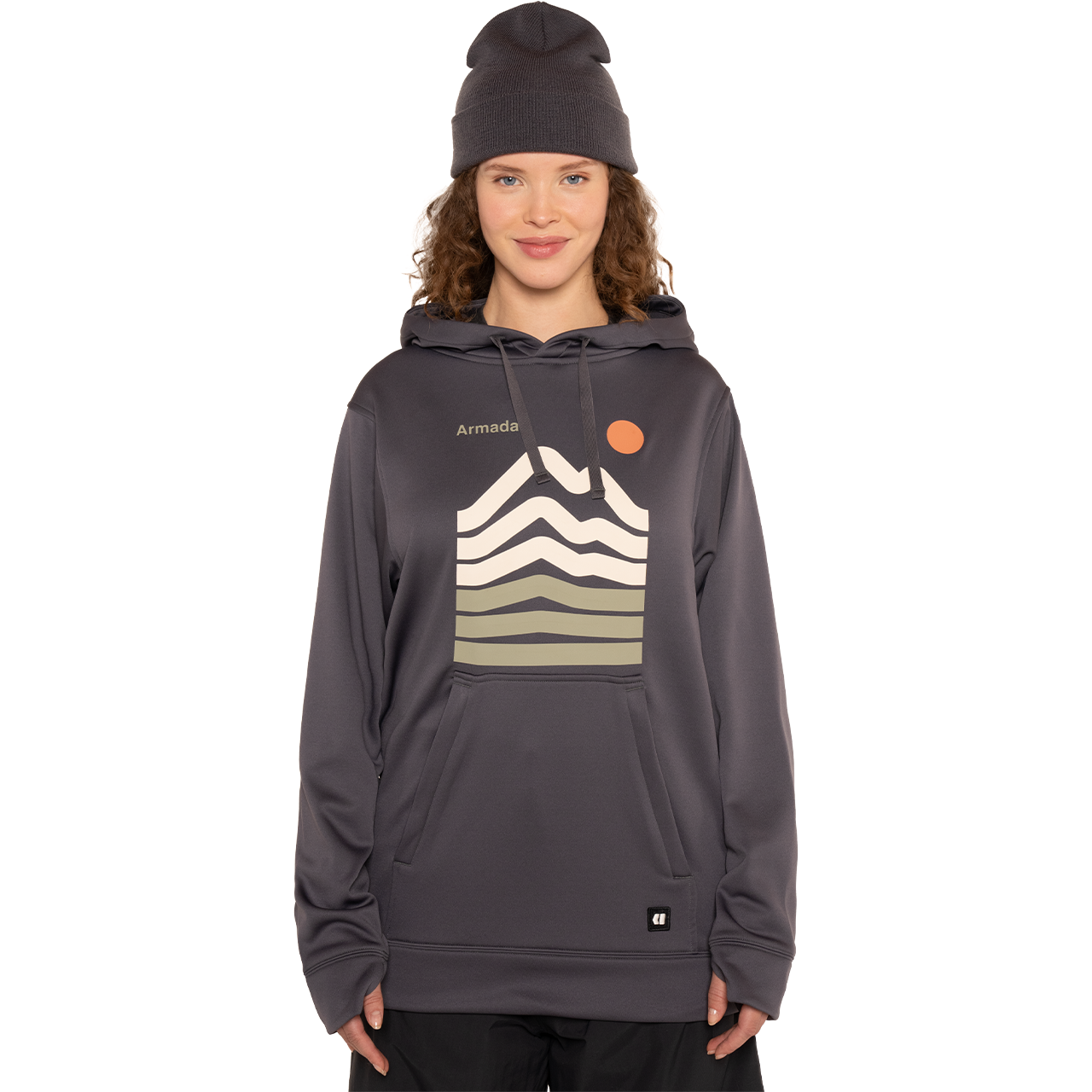 Armada Skiwear Hoodie ROLLIN anthracite - M