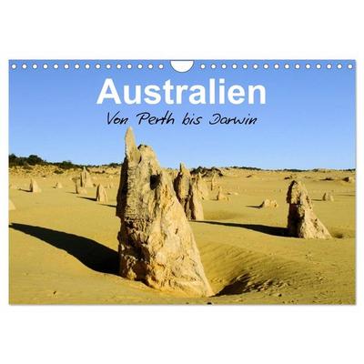 Australien - Von Perth bis Darwin (Wandkalender 2026 DIN A4 quer), CALVENDO Monatskalender