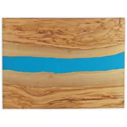 Winkee Serving Platter - The River - Big, Schneidebrett, Mehrfarbig, Braun