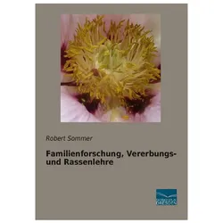 Sommer:Familienforschung, Vererbungs- u, Fachbücher von Robert Sommer