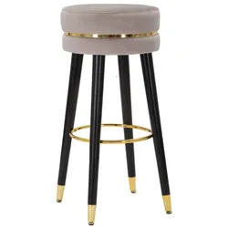 Mauro Ferretti, Barhocker, Barhocker Paris Grau Gold