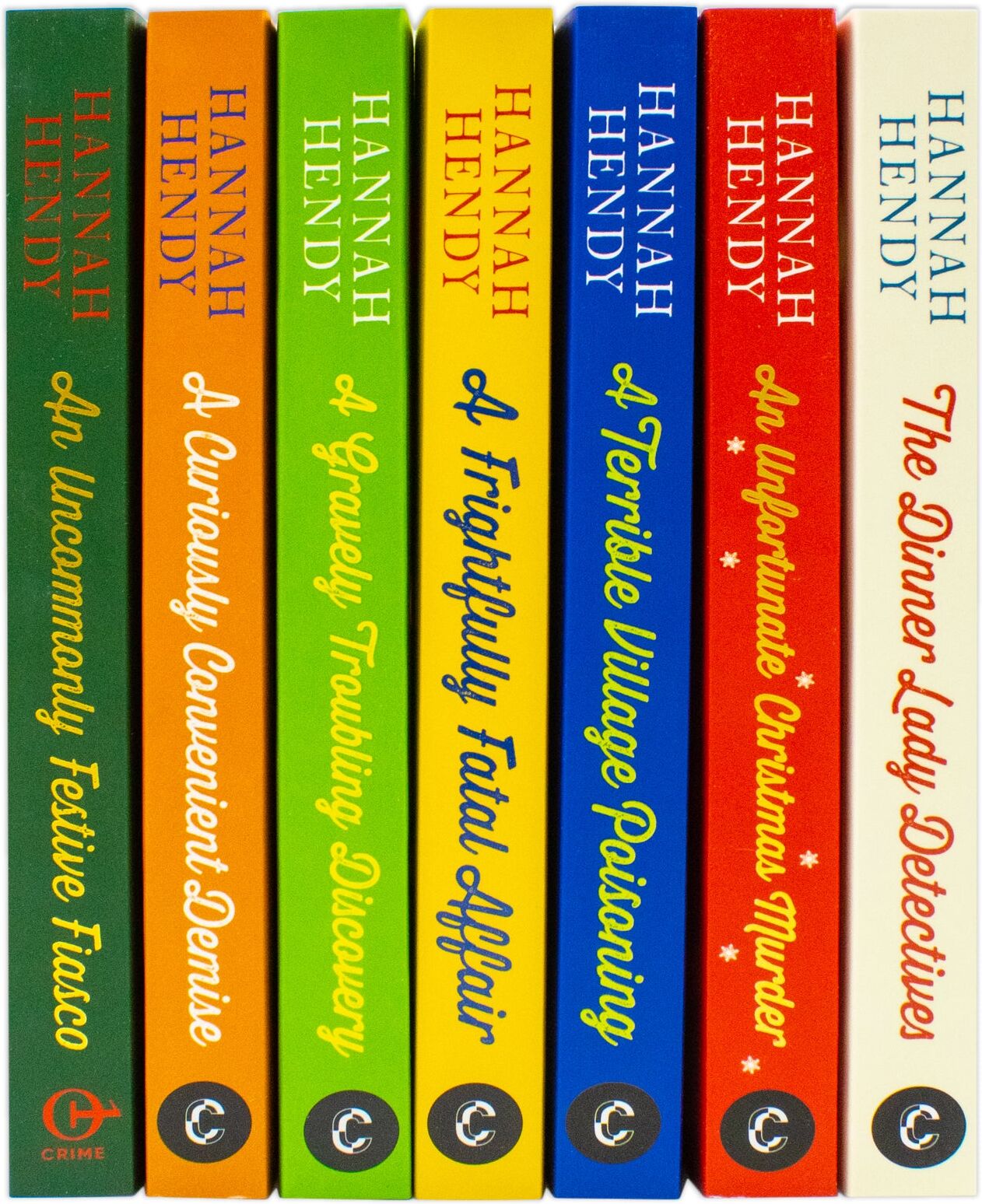 Canelo Crime Dinner Lady Detectives 7 Book Set by Hannah Hendy – Cozy Mystery Collection