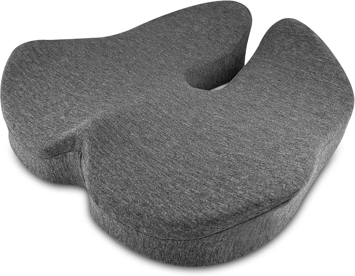 Ergonomisch Geheugenschuim Zitkussen voor Auto en Kantoor voor Volwassenen